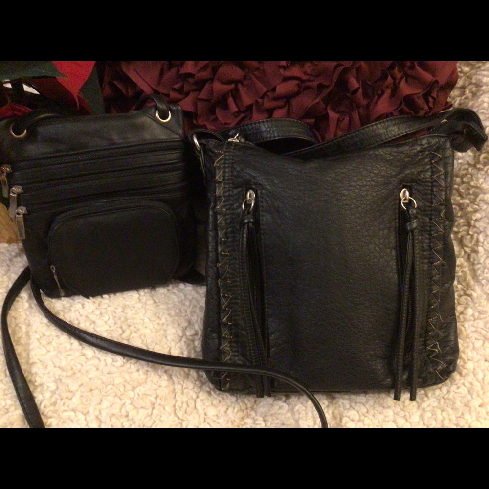 2 Cross body bags